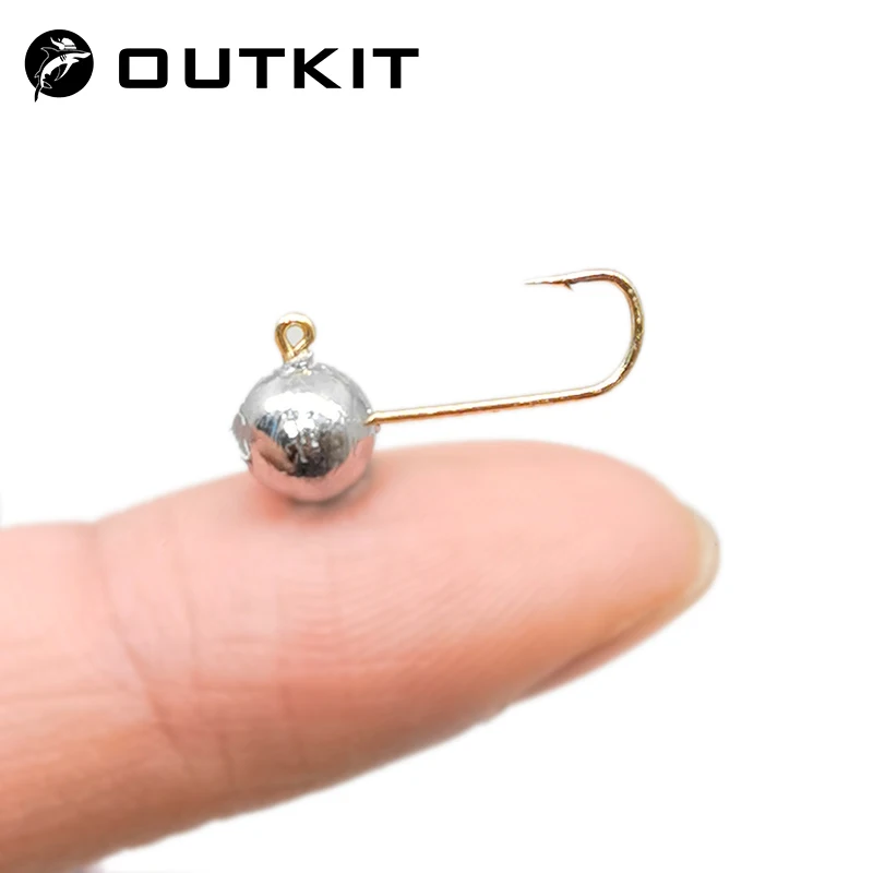 Fishing Hook Offset - OUTKIT 10 cái Lưỡi câu jig