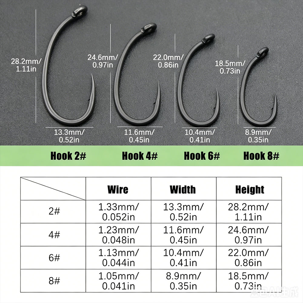 10pcs Carp Fishing Hook Klor X - đánh giá và giá Fishing Hook Assortment