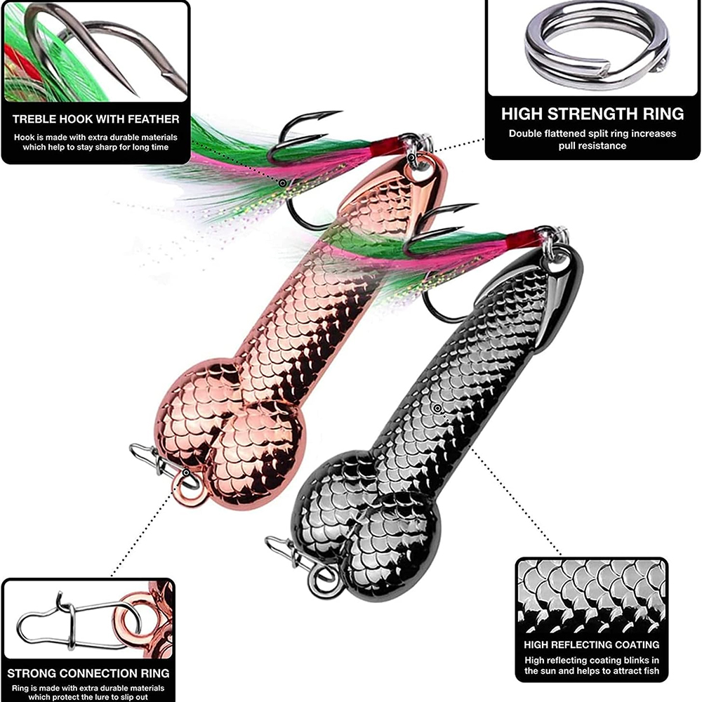 Special Shaped Metal VIB Fishi - đánh giá và giá Fishing Hook Treble